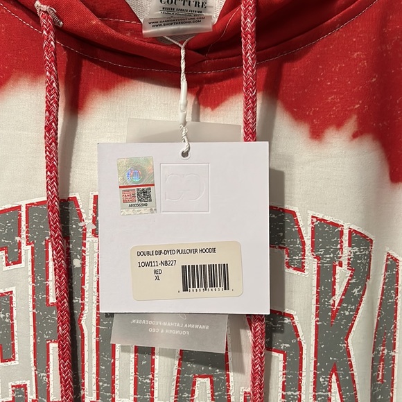 Nebraska Cornhuskers Sweatshirt, Tie-Dye - Picture 7 of 8